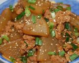旦那の好物♡豚と大根の甘辛炒め煮作り方7写真