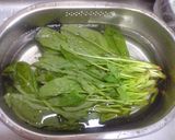 ほうれん草の胡麻和え作り方1写真