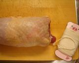 お肉をタコ糸で縛る作り方7写真