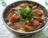 簡単濃厚カレーうどん作り方6写真