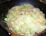 台湾家庭料理♪野菜たっぷり♪焼きビーフン作り方6写真