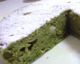 抹茶と栗のもちもちお豆腐ケーキ作り方5写真