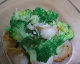 ホタテのバジルにんにく炒め作り方4写真