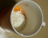 マグカップdeカスタードクリーム作り方1写真