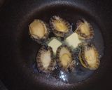 鮑のバター肝醤油焼き作り方5写真