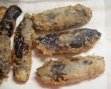 茄子の鶏挽肉のはさみ揚げ！絶品母の味☆作り方7写真