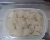 大根きんぴら(漬物で)作り方1写真