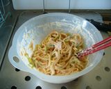 明太マヨのシンプルなパスタサラダ作り方5写真