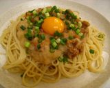 納豆おろしパスタ作り方3写真