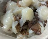 生冷凍タコの唐揚げ（塩麹味）作り方1写真