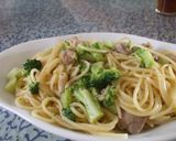 ブロッコリーのクリームパスタ作り方5写真