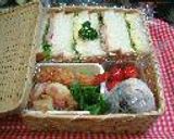 ★'03.4月の お弁当★作り方9写真