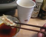 ホットプレートで羽付き餃子作り方7写真
