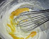 黄桃とクリームチーズのカップケーキ作り方2写真
