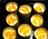 黄桃とクリームチーズのカップケーキ作り方4写真