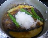 簡単✿ナスの煮びだしwith大根おろし✿作り方5写真