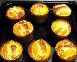 黄桃とクリームチーズのカップケーキ作り方5写真