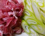 忙しい日のお助けレシピ♪ネギ豚オイスター作り方1写真