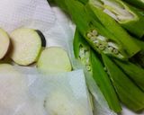 ＊オクラと茄子のマヨチーズ焼き＊作り方1写真