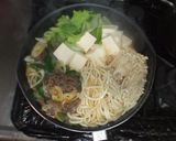 すき焼き風うどん♪簡単牛肉白菜豆腐作り方9写真