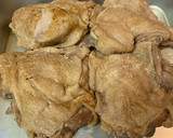 簡単もつ煮風！鶏肉と根菜の煮込み作り方5写真