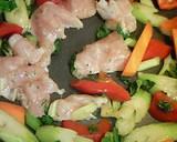 鶏ささみ のからしマヨネーズ炒め作り方5写真