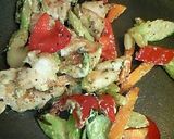 鶏ささみ のからしマヨネーズ炒め作り方6写真