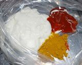 簡単　おうちで　タンドリーチキン作り方1写真
