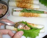 お弁当に♪ツナとちくわの変わり卵焼き作り方2写真