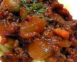 牛こまのトマト煮込み作り方6写真