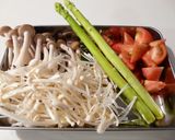 ラクウマ☆焼肉のタレでミートスパゲティ風作り方2写真