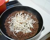 ラクウマ☆焼肉のタレでミートスパゲティ風作り方3写真