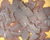 ヘルシー牛すじ風お好み焼き作り方1写真