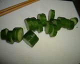 酢の物・和え物にキュウリの美味しい切り方作り方3写真