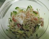 きゅうりとかにかまの簡単酢の物♪作り方2写真