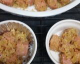 おつまみ☆おさかなハンバーグのチーズ焼き作り方3写真