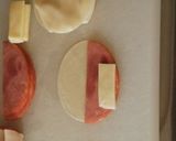 ミニブリトー?!　ハムチー巻き焼き餃子作り方2写真