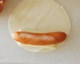 ミニブリトー?!　ハムチー巻き焼き餃子作り方6写真