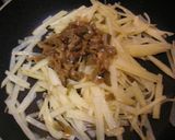 お弁当にも♪じゃがいもの搾菜炒め作り方3写真