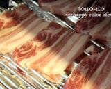 豚バラの炙り焼き★ねぎ梅の甘酢ダレで♪作り方2写真