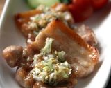 豚バラの炙り焼き★ねぎ梅の甘酢ダレで♪作り方3写真