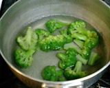 ブロッコリーのパン粉あえ作り方1写真
