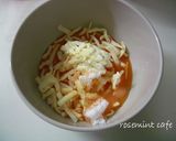 米粉ｄｅもっちりオレンジチーズ蒸しパン作り方3写真