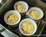米粉ｄｅもっちりオレンジチーズ蒸しパン作り方8写真