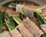 おかんレシピ𓀤𓀣茄子の豚肉巻き蒸し料理作り方7写真