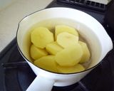 豚挽肉とおからのじゃが餅作り方2写真