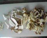 きのこのスープパスタ作り方2写真
