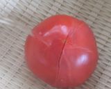 長芋トマトのやさしい酢の物作り方1写真