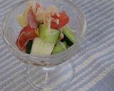 長芋トマトのやさしい酢の物作り方3写真