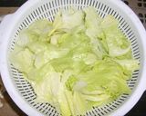 レタス・えのき・豆腐のコンソメスープ作り方1写真